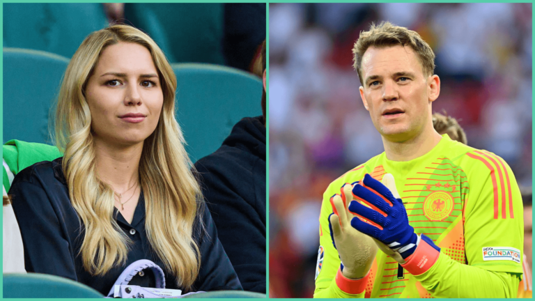 Manuel Neuer und Anika Bissel